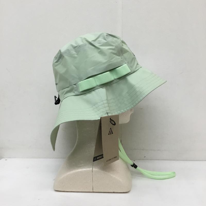 ナイキ エィシージー NIKE ACG 帽子 ハット Nike ACG Apex Storm-FIT ADV Bucket Hat FQ6845-376 ロゴ、文字 薄緑 / ライトグリーン /  メンズ USED 古着 中古 10134494