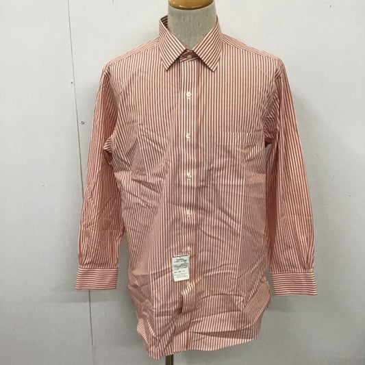 ブルックスブラザーズ BROOKS BROTHERS シャツ、ブラウス 長袖 長袖シャツ カジュアルシャツ カラーシャツ ストライプシャツ ストライプ 白 / ホワイト / X 赤 / レッド /  メンズ USED 古着 中古 10111268
