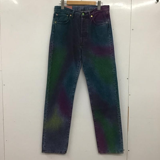 アクネストゥディオズ Acne Studios パンツ デニム、ジーンズ デニムパンツ スリムパンツ カジュアルパンツ ストレッチパンツ 30インチ 総柄 マルチカラー / マルチカラー /  メンズ USED 古着 中古 10138720