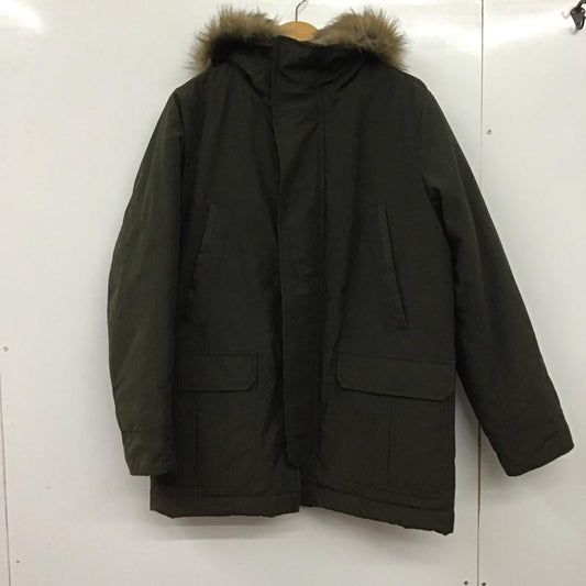 ギャップ GAP ジャケット、上着 ジャンパー、ブルゾン ジップアップジャケット パーカージャケット アウター M 無地 カーキ / カーキ /  メンズ USED 古着 中古 10139312