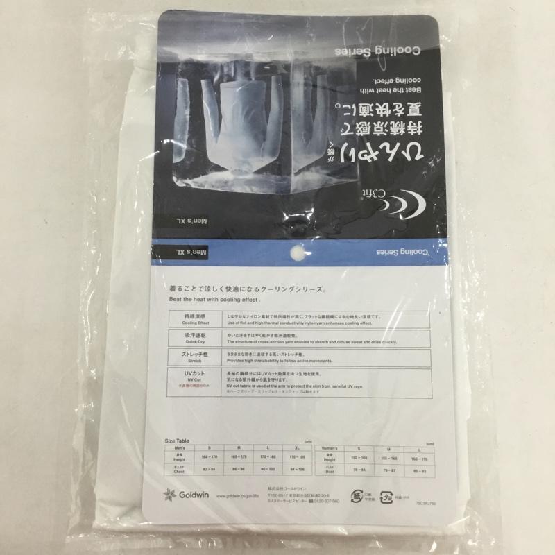 古着 USED Tシャツ 半袖 C3fit 3F09112 クーリング Vネックハーフスリーブ XL ワンポイント 白 / ホワイト /  メンズ USED 古着 中古 10132869