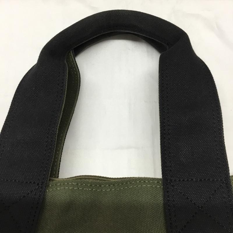 ポーター PORTER トートバッグ トートバッグ 山崎まさよし コラボ ロゴ、文字 カーキ / カーキ / X 黒 / ブラック /  メンズ USED 古着 中古 10110151