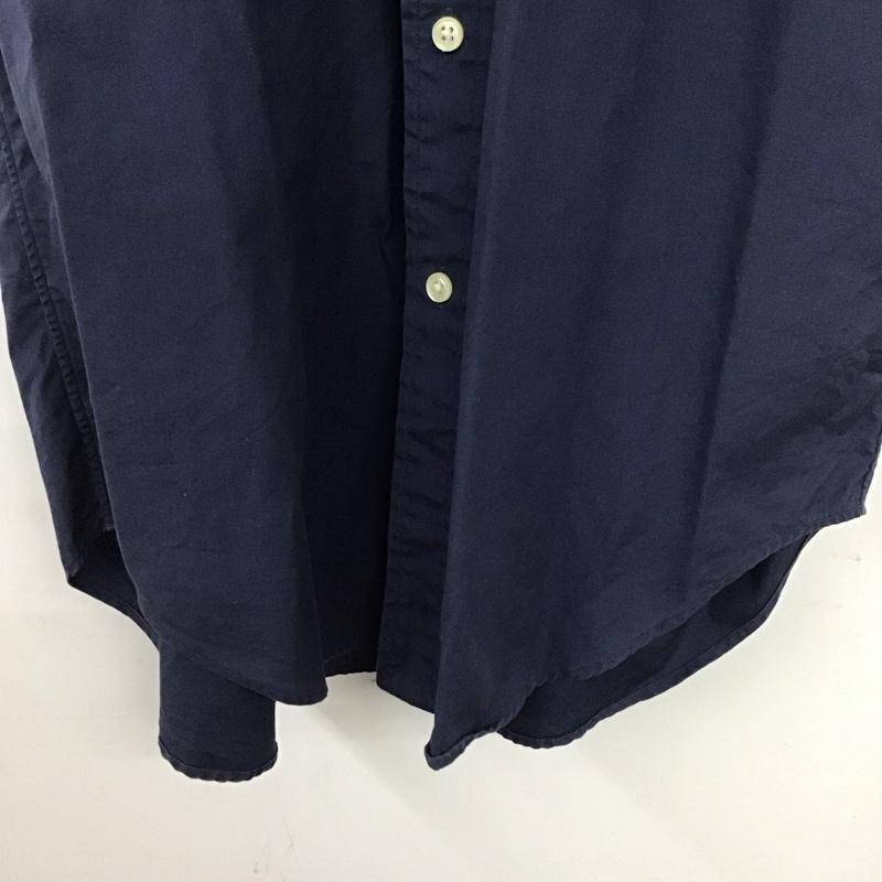ラルフローレン RALPHLAUREN シャツ、ブラウス 半袖 半袖シャツ ボタンダウンシャツ カラーシャツ ボタンダウンシャツ S ロゴ、文字 紺 / ネイビー /  メンズ USED 古着 中古 10133379