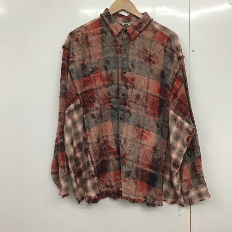 ニコアンド niko and... シャツ、ブラウス 長袖 長袖シャツ チェックシャツ カラーシャツ FREE チェック マルチカラー / マルチカラー /  レディース USED 古着 中古 10142478