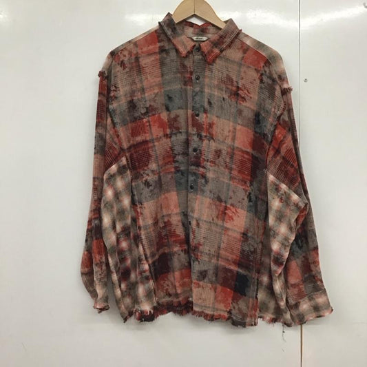 ニコアンド niko and... シャツ、ブラウス 長袖 長袖シャツ チェックシャツ カラーシャツ FREE チェック マルチカラー / マルチカラー /  レディース USED 古着 中古 10142478