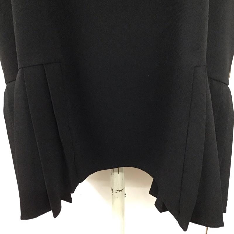 ザラ ZARA カットソー 半袖 半袖 M 無地 黒 / ブラック /  レディース USED 古着 中古 10124071