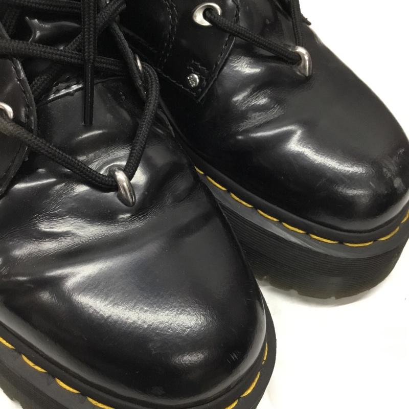 ドクターマーチン Dr.Martens ブーツ ショートブーツ AW006 サイドファスナー レースアップ UK8 US：9 無地 黒 / ブラック /  メンズ USED 古着 中古 10117005