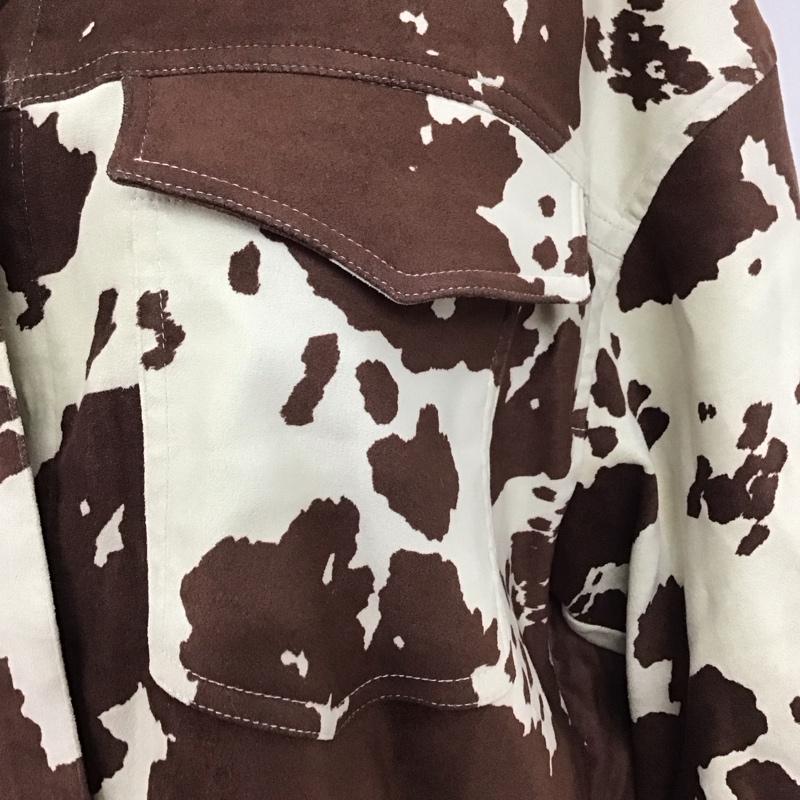 スライ SLY シャツ、ブラウス 七分袖 030eaa30-1650 COW VEGAN SUEDE SHORT シャツ FREE 総柄 マルチカラー / マルチカラー /  レディース USED 古着 中古 10119884