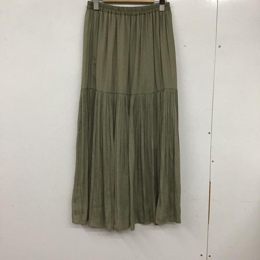 アーバンリサーチ URBAN RESEARCH スカート ロングスカート FREE 無地 薄緑 / ライトグリーン /  レディース USED 古着 中古 10134708