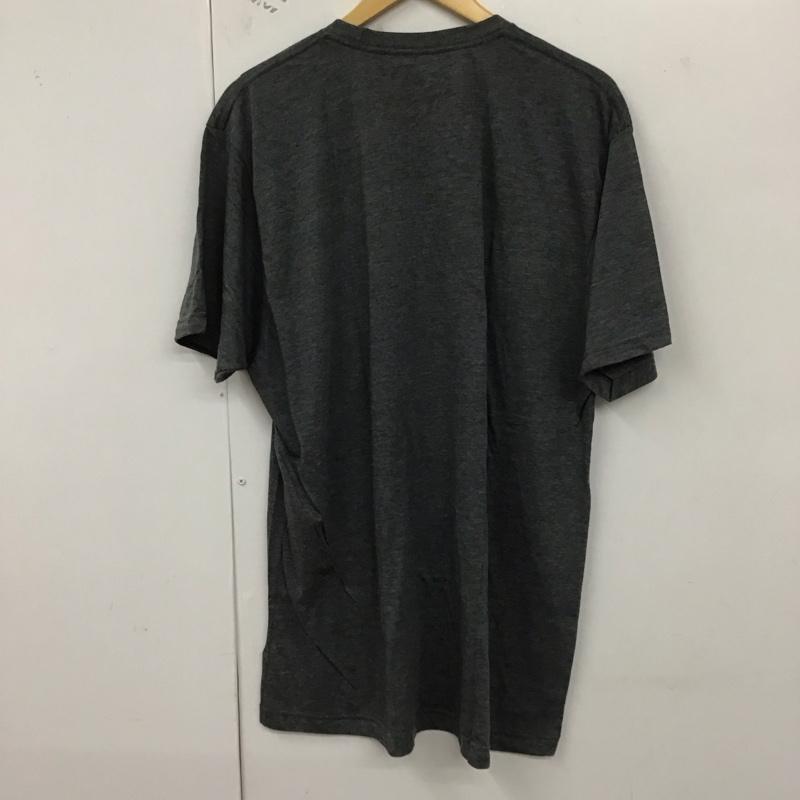 古着 USED Tシャツ 半袖 半袖カットソー プリントTシャツ クルーネックカットソー XL プリント 灰 / グレー /  メンズ USED 古着 中古 10129814