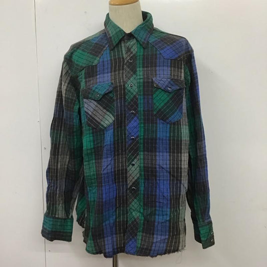 ラングラー Wrangler シャツ、ブラウス 長袖 チェック マルチカラー / マルチカラー /  メンズ USED 古着 中古 10106670