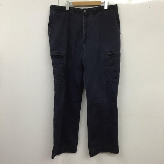 ディッキーズ Dickies パンツ ワークパンツ、ペインターパンツ ワークパンツ ワイドパンツ カジュアルパンツ L 無地 紺 / ネイビー /  メンズ USED 古着 中古 10126430