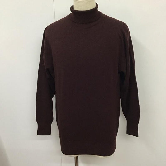 コムデギャルソン COMME des GARCONS ニット、セーター 長袖 長袖ニットカットソー ニット セーター タートルネックニット 無地 えんじ / ワインレッド /  メンズ USED 古着 中古 10115380