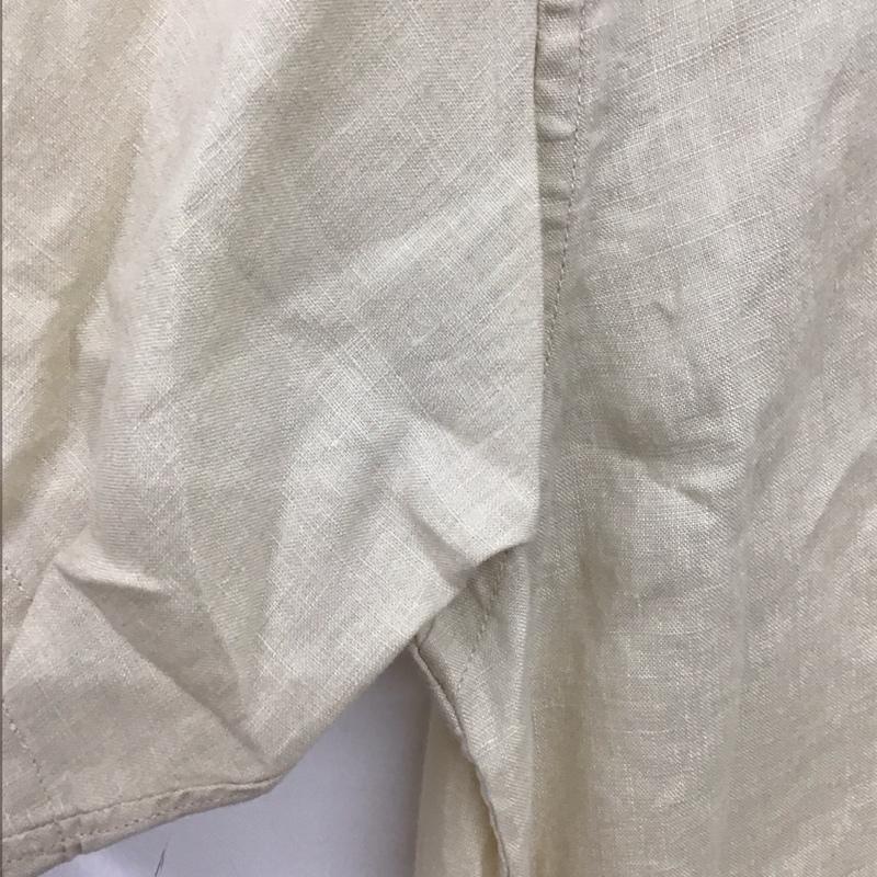 ポールスミス Paul Smith シャツ、ブラウス 半袖 M 無地 ベージュ / ベージュ /  メンズ USED 古着 中古 10134517