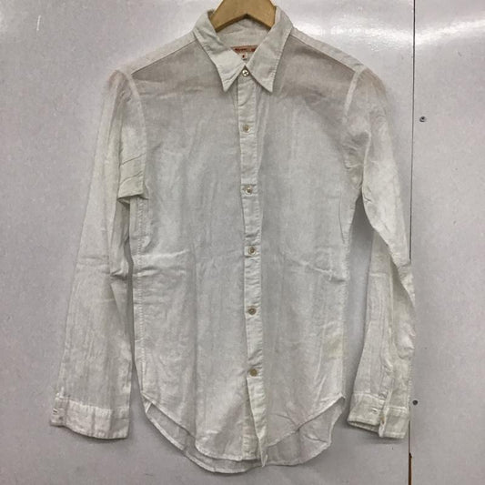 フォーティーファイブアールピーエム 45RPM シャツ、ブラウス 長袖 2 無地 白 / ホワイト /  メンズ USED 古着 中古 10140778