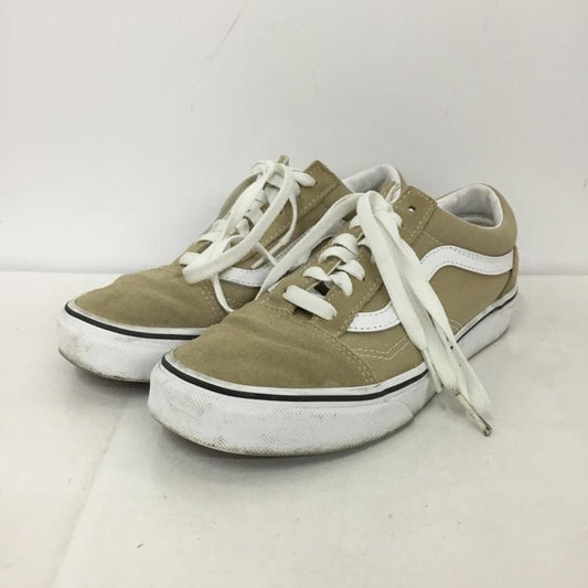 バンズ VANS スニーカー スニーカー 508731 23cm 23.0cm ロゴ、文字 ベージュ / ベージュ /  レディース USED 古着 中古 10136930
