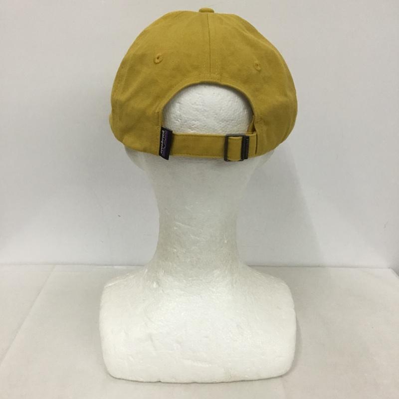 パタゴニア patagonia 帽子 キャップ netplus ロゴ、文字 黄 / イエロー /  メンズ USED 古着 中古 10143298
