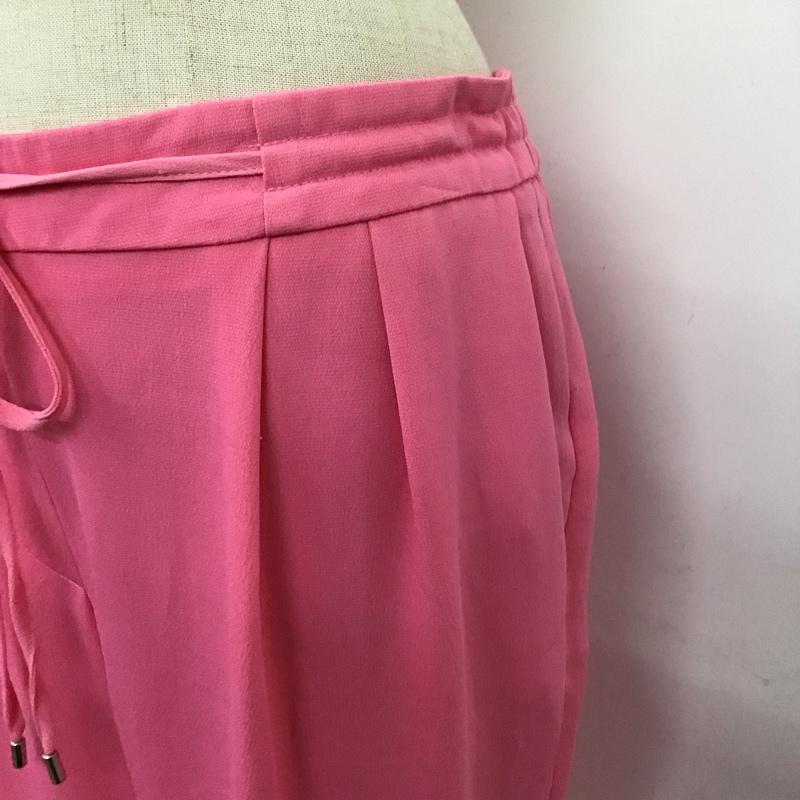 ザラベーシック ZARA BASIC ボトムス ボトムス 7972 232 636 イージーパンツ M 無地 桃 / ピンク /  レディース USED 古着 中古 10119629
