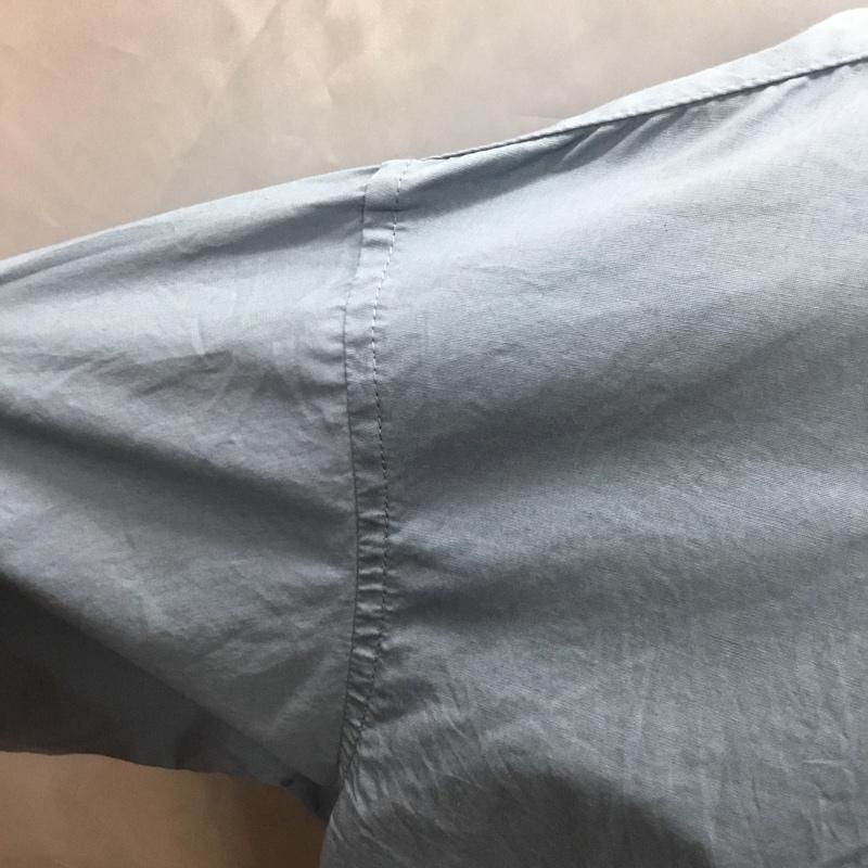 ユーエスポロアッスン U.S.POLO ASSN. シャツ、ブラウス 半袖 PL22705S コットン 胸ポケット L ワンポイント 青 / ブルー /  メンズ USED 古着 中古 10115559