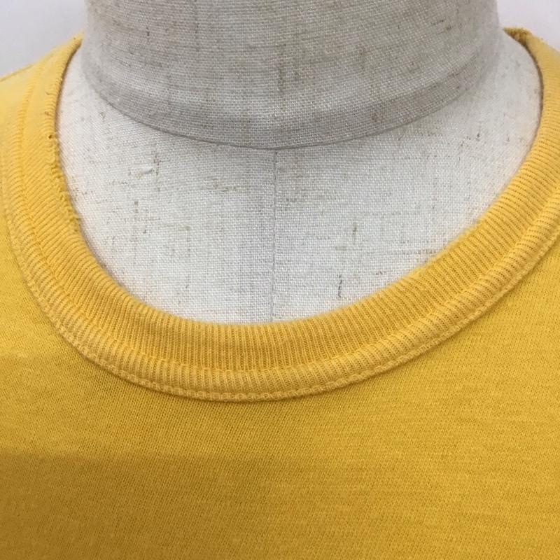 ロンハーマンヴィンテージ R.H. Vintage Tシャツ 半袖 半袖カットソー プリントTシャツ クルーネックカットソー S ロゴ、文字 黄 / イエロー /  メンズ USED 古着 中古 10113139
