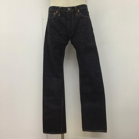 フラットヘッド The Flat Head パンツ デニム、ジーンズ デニムパンツ スリムパンツ ジーンズ カジュアルパンツ ストレートパンツ 32インチ 無地 インディゴ / インディゴ /  メンズ USED 古着 中古 10107756
