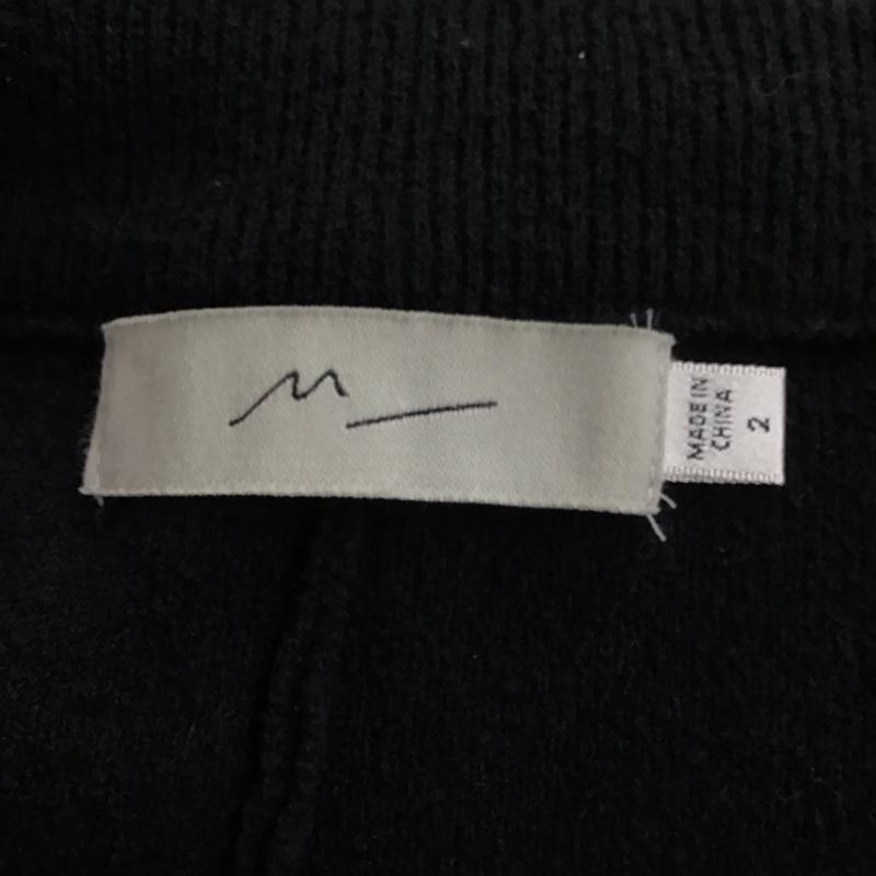 マウジー MOUSSY パンツ ワークパンツ、ペインターパンツ 010ea370-5560 LOOPYAMKNITパンツ ワイドパンツ 2 無地 黒 / ブラック /  レディース USED 古着 中古 10123838