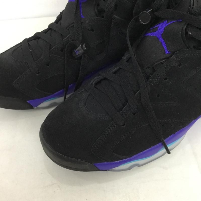 ナイキ NIKE スニーカー スニーカー CT85229-004 AIR JORDAN 6 RETRO 27.5cm 箱有 27.5cm ワンポイント 黒 / ブラック / X 青 / ブルー / X 水色 / ライトブルー /  メンズ USED 古着 中古 10131686