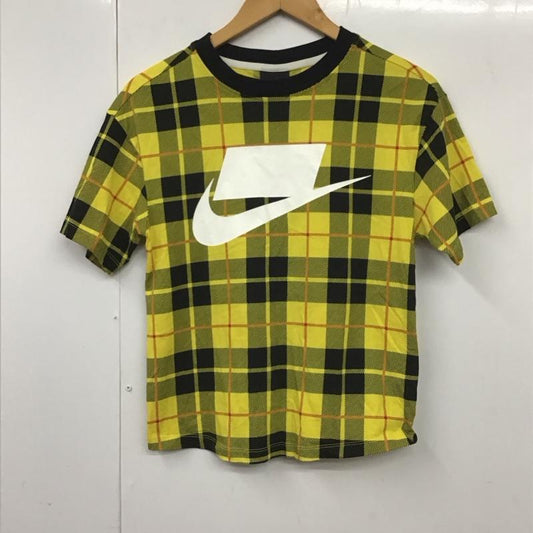 ナイキ NIKE Tシャツ 半袖 CJ7667-703 プリンテッド Tシャツ S チェック X ロゴ、文字 マルチカラー / マルチカラー /  レディース USED 古着 中古 10130389