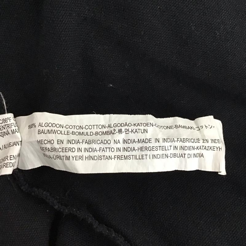 ザラ ZARA TRAFALUC ワンピース ロングスカート ノースリーブワンピース ロングワンピース タイトワンピース スリットスカート L 無地 黒 / ブラック /  レディース USED 古着 中古 10119050