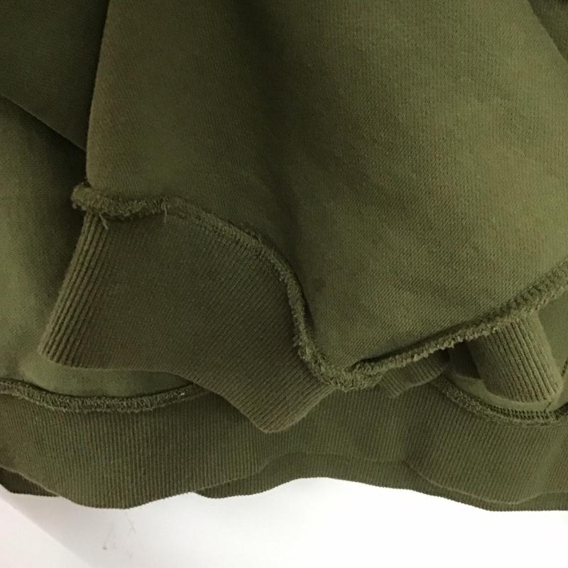 メルヴィンス MLVINCE パーカー 長袖 XL プリント X ロゴ、文字 カーキ / カーキ /  メンズ USED 古着 中古 10145766