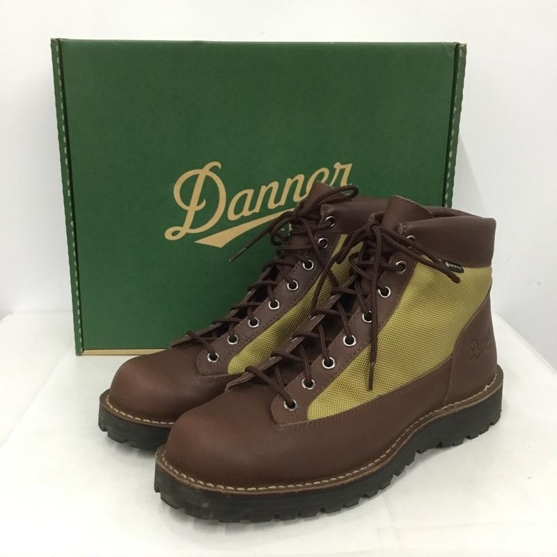 ダナー Danner ブーツ ショートブーツ D121003 DANNER FIELD GORE-TEX アウトドア 27.5cm 箱有 27.5cm ロゴ、文字 茶 / ブラウン /  メンズ USED 古着 中古 10140600