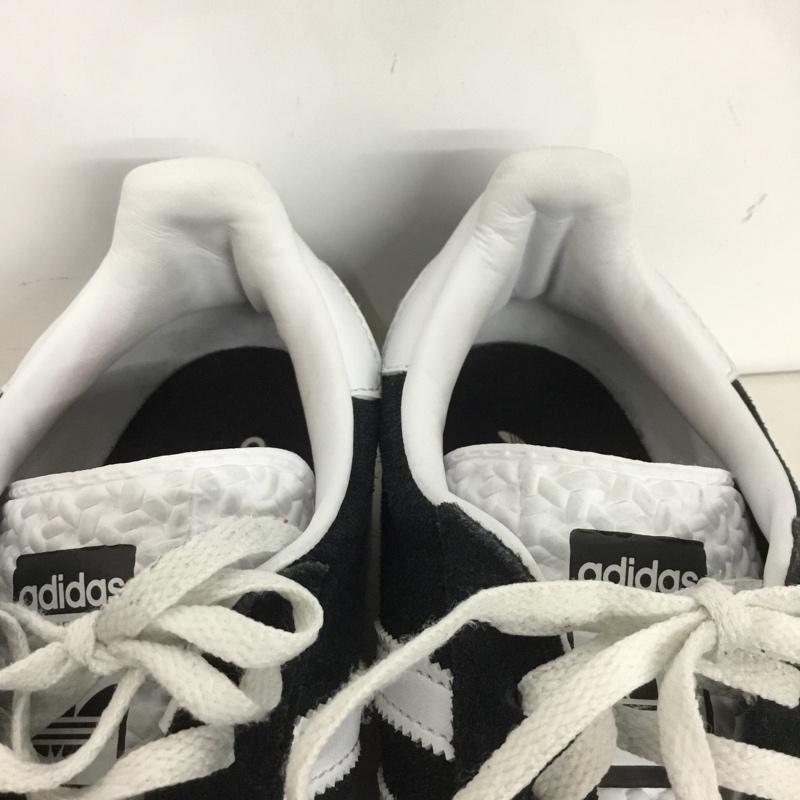 アディダス adidas スニーカー スニーカー HQ6912 Gazelle Bold 厚底 24.5cm 24.5cm ロゴ、文字 黒 / ブラック / X 白 / ホワイト /  レディース USED 古着 中古 10141895