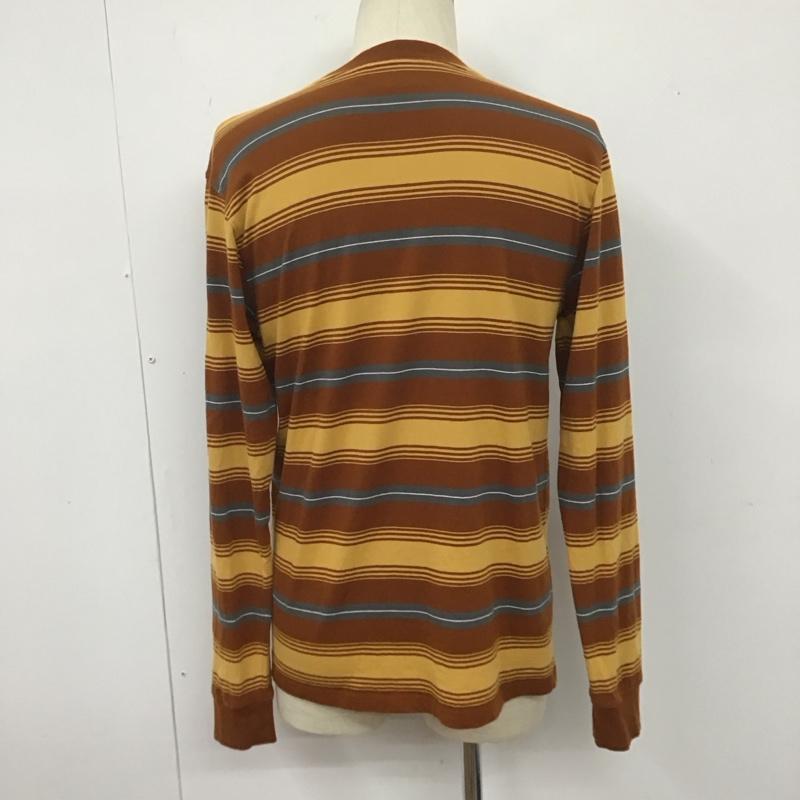 カーハート Carhartt Tシャツ 長袖 ボーダー S ボーダー柄 マルチカラー / マルチカラー /  メンズ USED 古着 中古 10108168