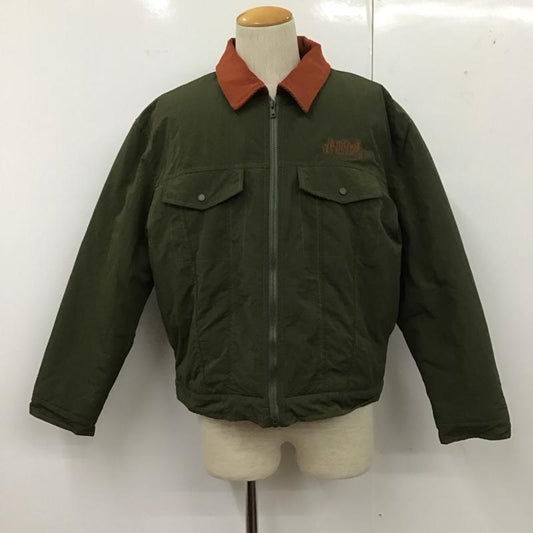 ホッターザンヘル HTH ジャケット、上着 ジャンパー、ブルゾン AZR-HTH-0001-031 ジップアップジャケット アウター カジュアルジャケット FREE ロゴ、文字 カーキ / カーキ /  レディース USED 古着 中古 10110255