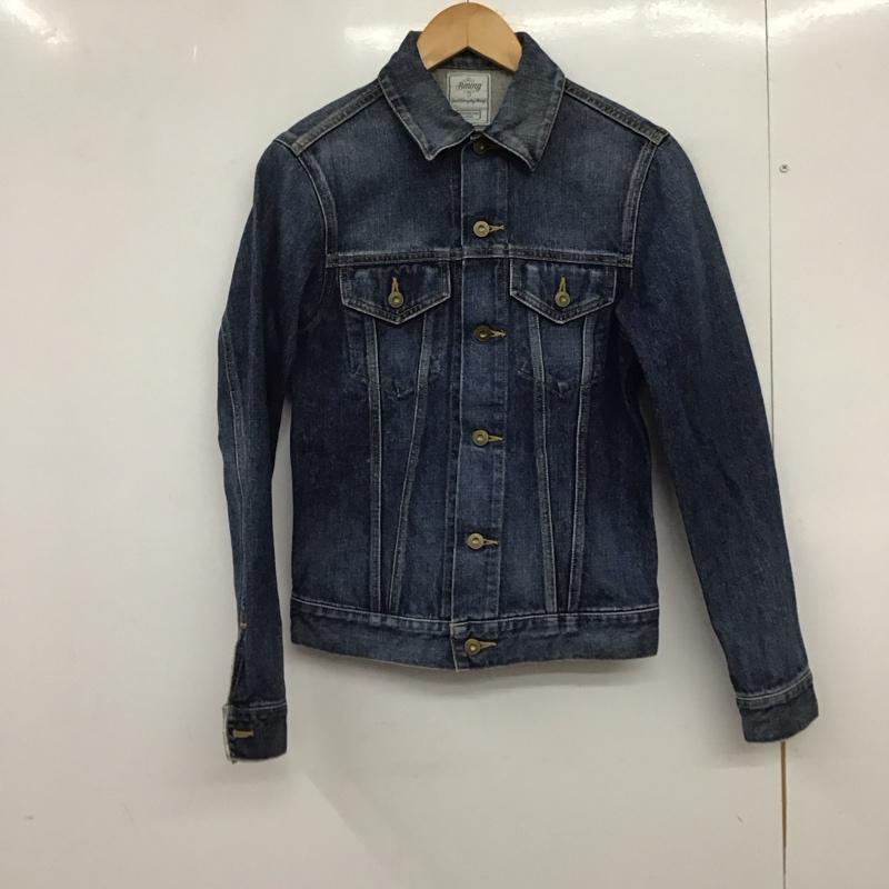 ビーミング バイ ビームス B:MING by BEAMS ジャケット、上着 ジャンパー、ブルゾン デニムジャケット Gジャン アウター カジュアルジャケット S 無地 インディゴ / インディゴ /  メンズ USED 古着 中古 10150851