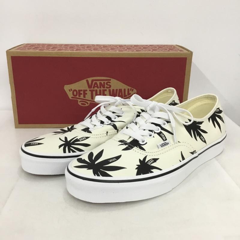 バンズ VANS スニーカー スニーカー 500714 AUTHENTIC 28cm 箱有 28.0cm 総柄 アイボリー / アイボリー /  メンズ USED 古着 中古 10150240