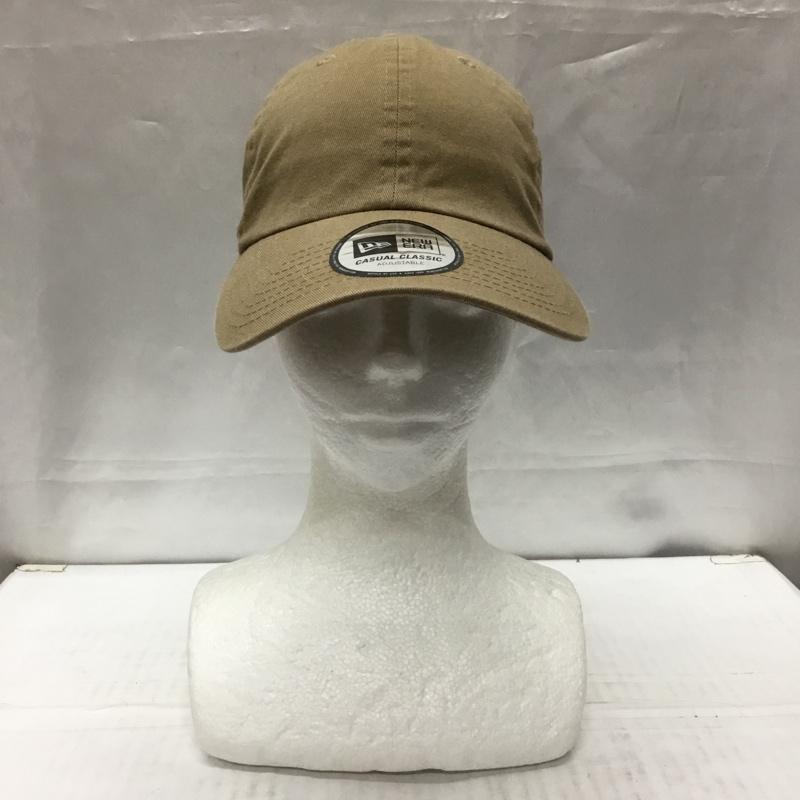 ニューエラ NEW ERA 帽子 キャップ Casual Classic ロゴ、文字 ベージュ / ベージュ /  メンズ USED 古着 中古 10109746