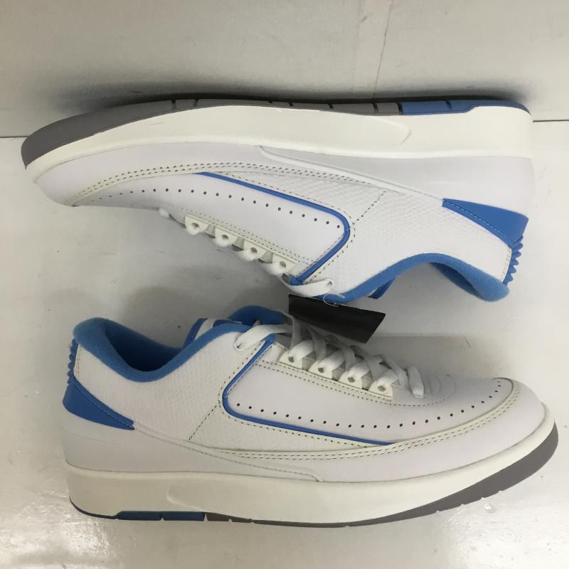 ナイキ NIKE スニーカー スニーカー Nike Air Jordan 2 Retro Low University Blue 28.5cm ロゴ、文字 白 / ホワイト / X 水色 / ライトブルー /  メンズ USED 古着 中古 10128863