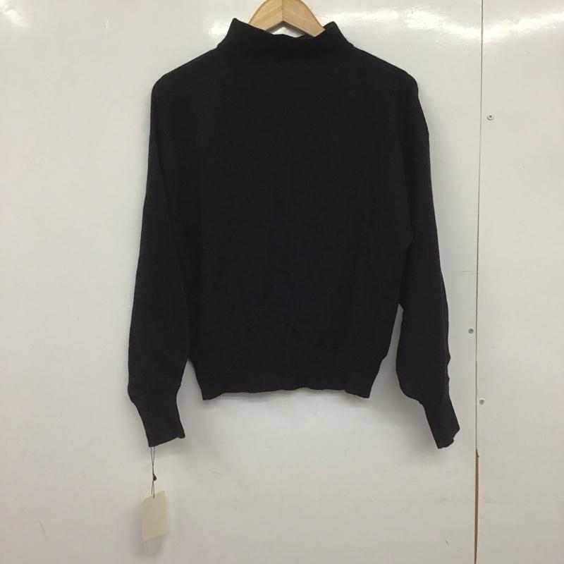 ムルーア MURUA ニット、セーター 長袖 FREE 無地 黒 / ブラック /  レディース USED 古着 中古 10148600