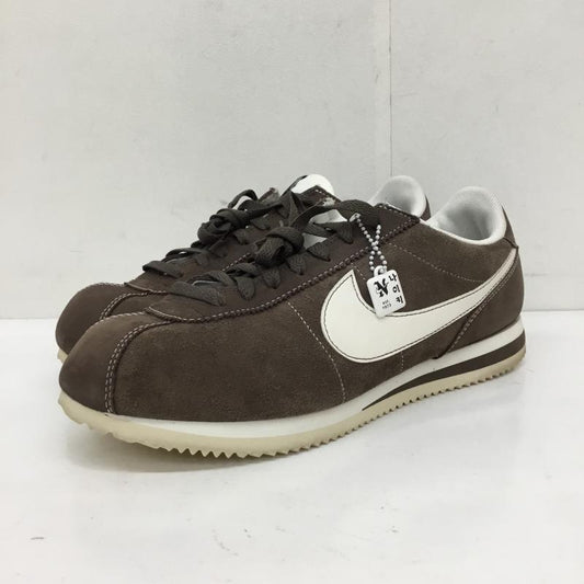 ナイキ NIKE スニーカー スニーカー FQ81144-237　NIKE CORTEZ SE ナイキ　コルテッツ 28.0cm ロゴ、文字 茶 / ブラウン /  メンズ USED 古着 中古 10120976