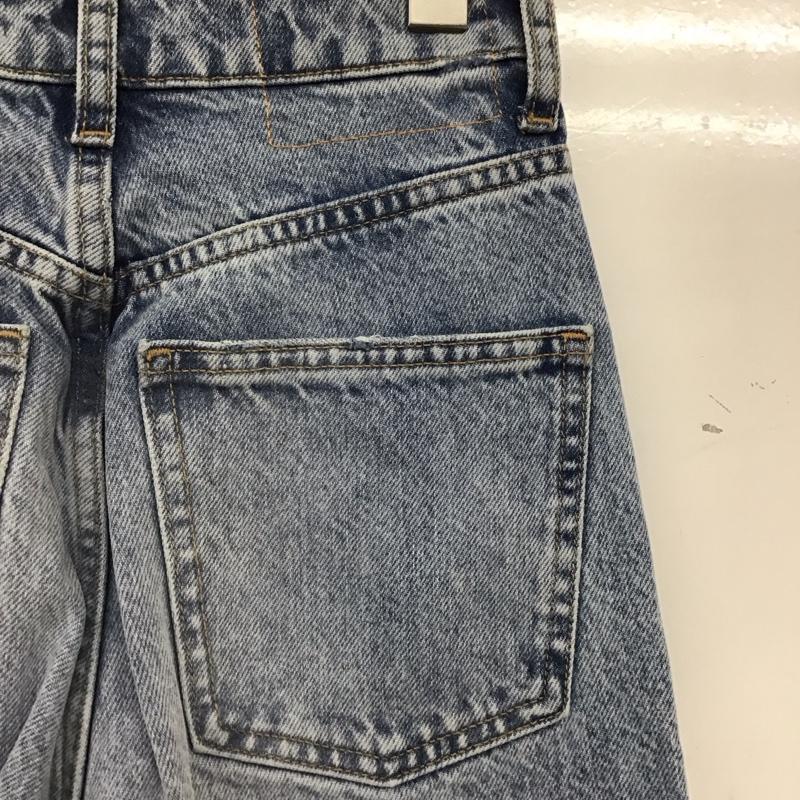 ザラ ZARA パンツ デニム、ジーンズ 34 無地 水色 / ライトブルー /  レディース USED 古着 中古 10136507
