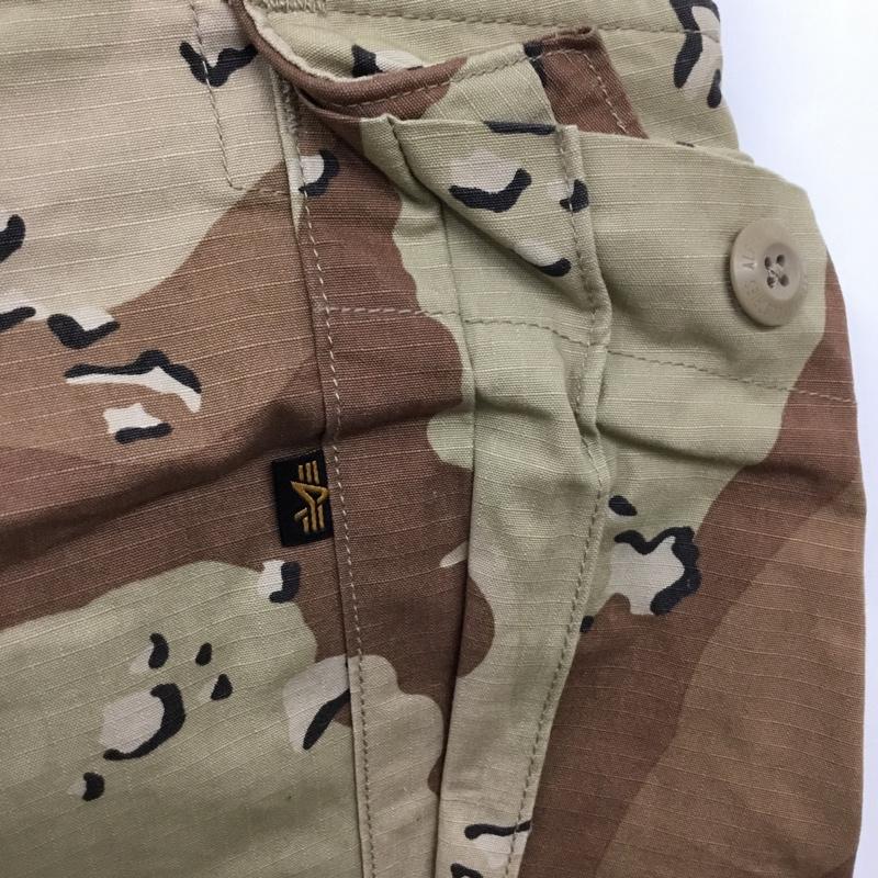アルファ ALPHA パンツ ワークパンツ、ペインターパンツ TB1058-136 テーパード カーゴパンツ 迷彩 カモ柄 M 総柄 ベージュ / ベージュ / X 茶 / ブラウン / X 黒 / ブラック /  メンズ USED 古着 中古 10119765
