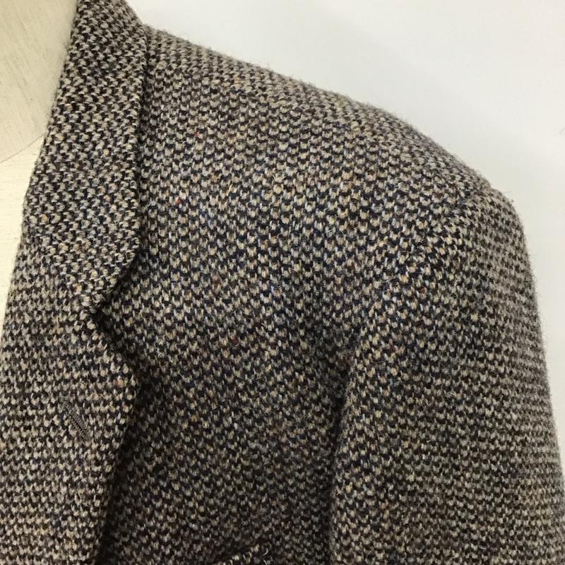 ハリスツイード HARRIS TWEED ジャケット、上着 ジャケット、ブレザー カジュアルジャケット カラージャケット ポケットジャケット アウター L 無地 マルチカラー / マルチカラー /  メンズ USED 古着 中古 10110363