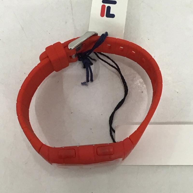 フィラ FILA 腕時計 デジタル ロゴ、文字 赤 / レッド /  レディース USED 古着 中古 10135252