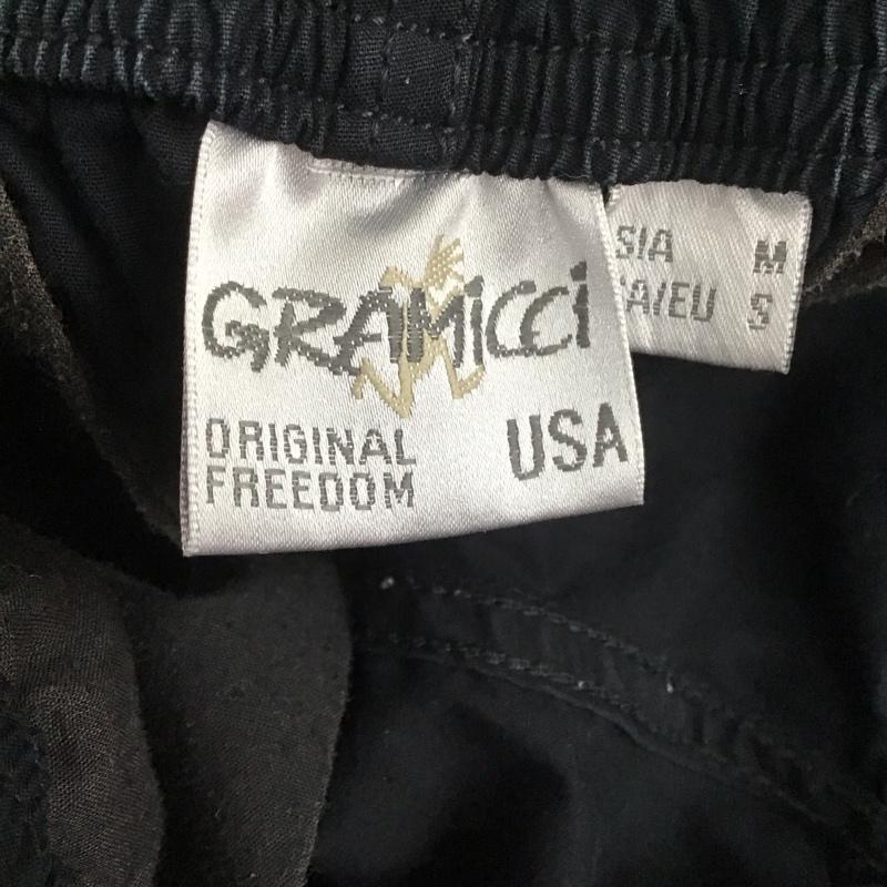 グラミチ GRAMICCI パンツ ワークパンツ、ペインターパンツ gmp-20s020 ウェザーリゾートパンツ ワイドパンツ カジュアルパンツ M 無地 黒 / ブラック /  メンズ USED 古着 中古 10112733