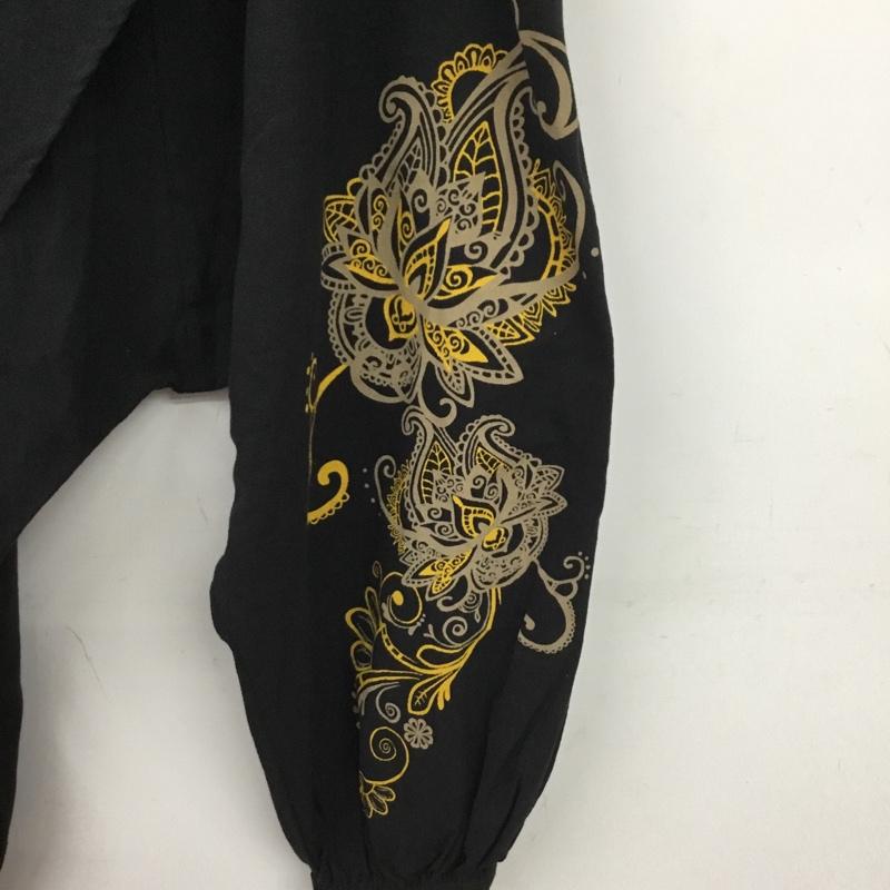 アミナ Amina パンツ サルエルパンツ 無地 黒 / ブラック /  メンズ USED 古着 中古 10150667