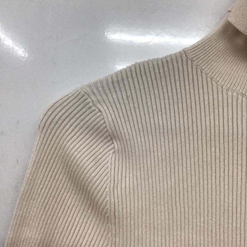ザラ ZARA ワンピース ひざ丈スカート L 無地 オフホワイト / オフホワイト /  レディース USED 古着 中古 10147005