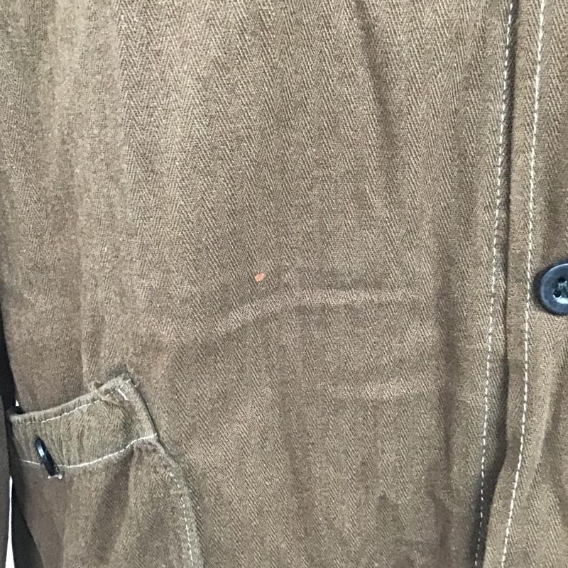 ミリタリー ミリタリー シャツ、ブラウス 長袖 長袖シャツ ミリタリーシャツ カラーシャツ カジュアルシャツ チェコ軍 無地 茶 / ブラウン /  メンズ USED 古着 中古 10105561