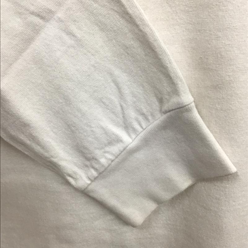 アンディフィーテッド UNDEFEATED カットソー 長袖 長袖カットソー クルーネックカットソー ロングスリーブカットソー プリントTシャツ M ロゴ、文字 白 / ホワイト /  メンズ USED 古着 中古 10119009