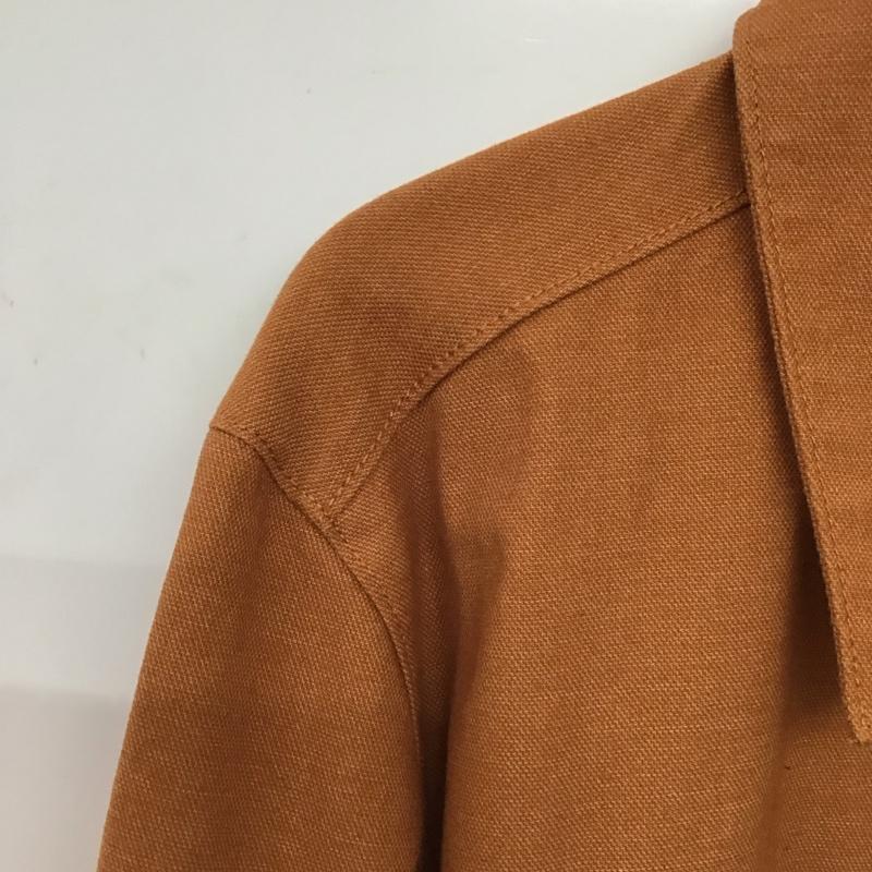 エディーバウアー Eddie Bauer ジャケット、上着 ジャンパー、ブルゾン 長袖ジャケット アウター 前ボタン カラージャケット L 無地 橙 / オレンジ /  メンズ USED 古着 中古 10147519